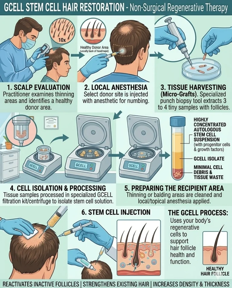 GCell Stem Cell hair therapy
