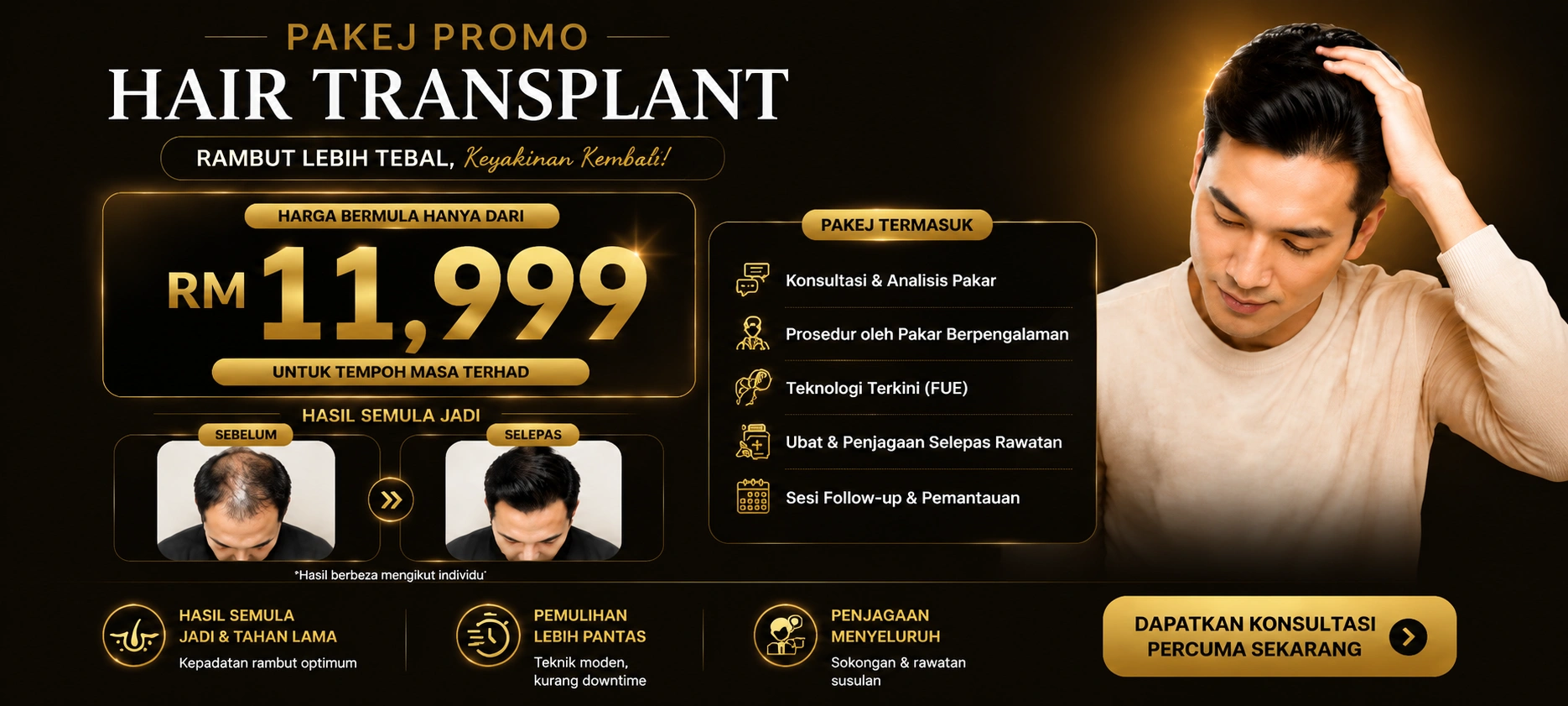 Hair Transplant Promotion
